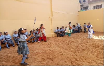 Physical Activity Organized At Indra Gandhi Senior Secondary Public School 